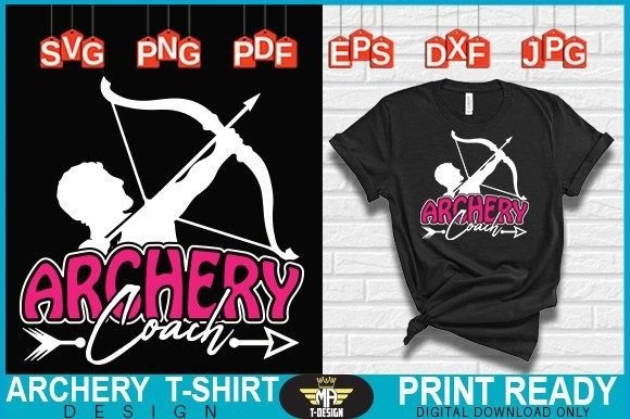Download ARCHERY COACH TREND DESIGN - Premium Bundle