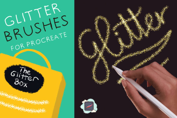 Download The Procreate Glitter Box - Procreate glitter Collection