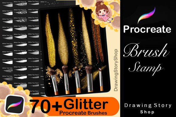 Download 70+ Procreate Glitter Brushes - Procreate glitter Collection
